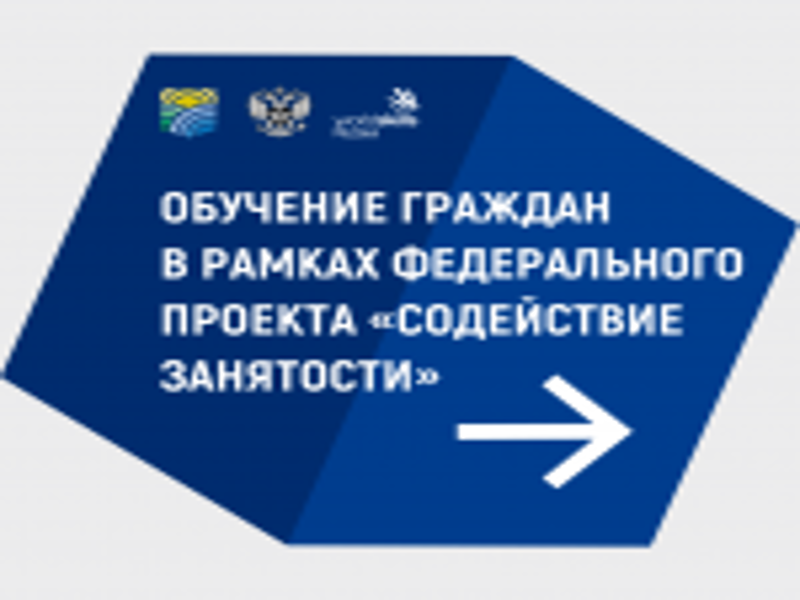 В рамках реализации Федерального проекта «Содействие занятости» национального проекта «Демография» на портале «Работа в России» граждане могут подать заявление на обучение.