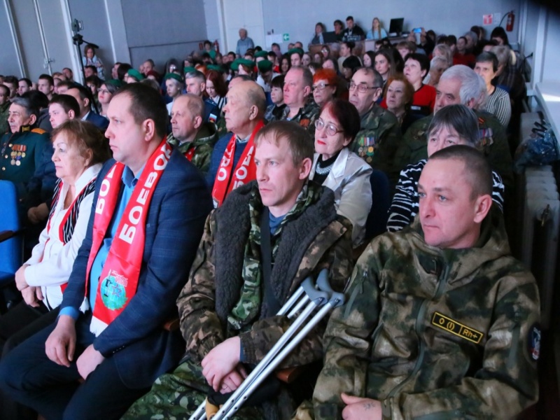 В Городском культурном центре состоялось торжественное мероприятие, посвященное Дню защитника Отечества.