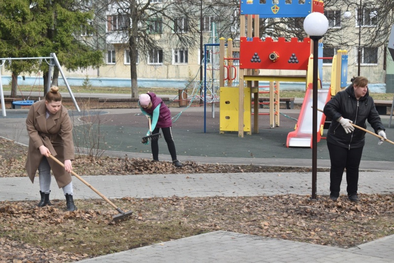 В Ртищевском районе состоялся масштабный субботник.